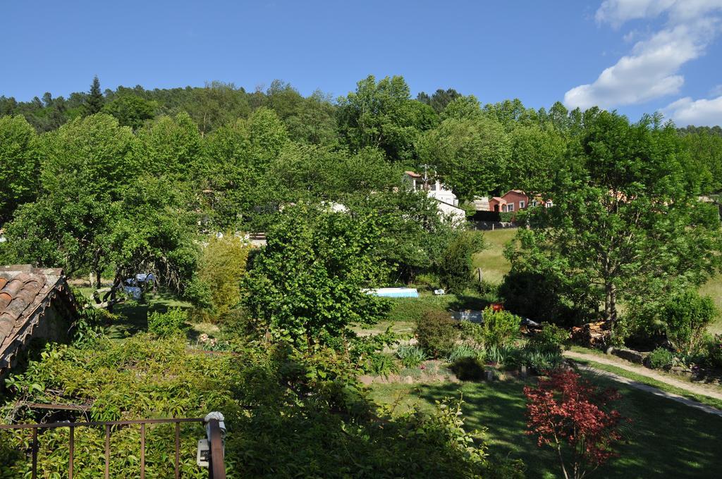 La Ribeyrette Bed & Breakfast Chamborigaud Bagian luar foto