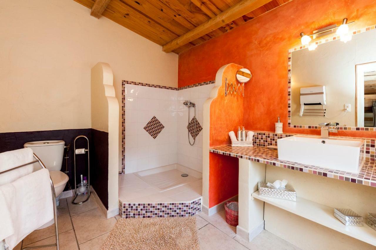 La Ribeyrette Bed & Breakfast Chamborigaud Bagian luar foto