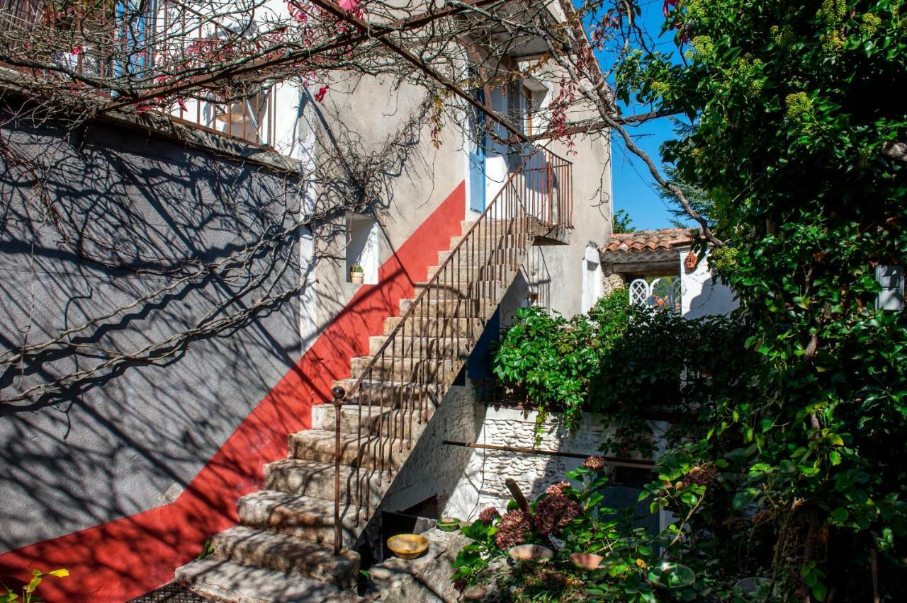 La Ribeyrette Bed & Breakfast Chamborigaud Bagian luar foto