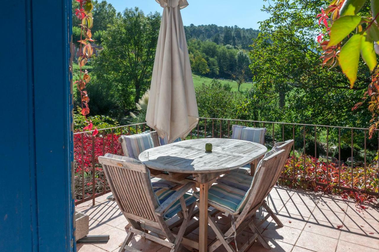 La Ribeyrette Bed & Breakfast Chamborigaud Bagian luar foto