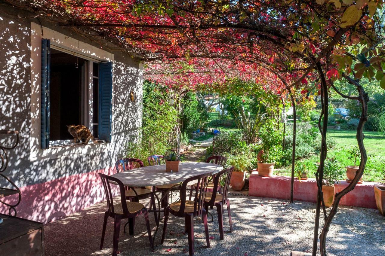 La Ribeyrette Bed & Breakfast Chamborigaud Bagian luar foto