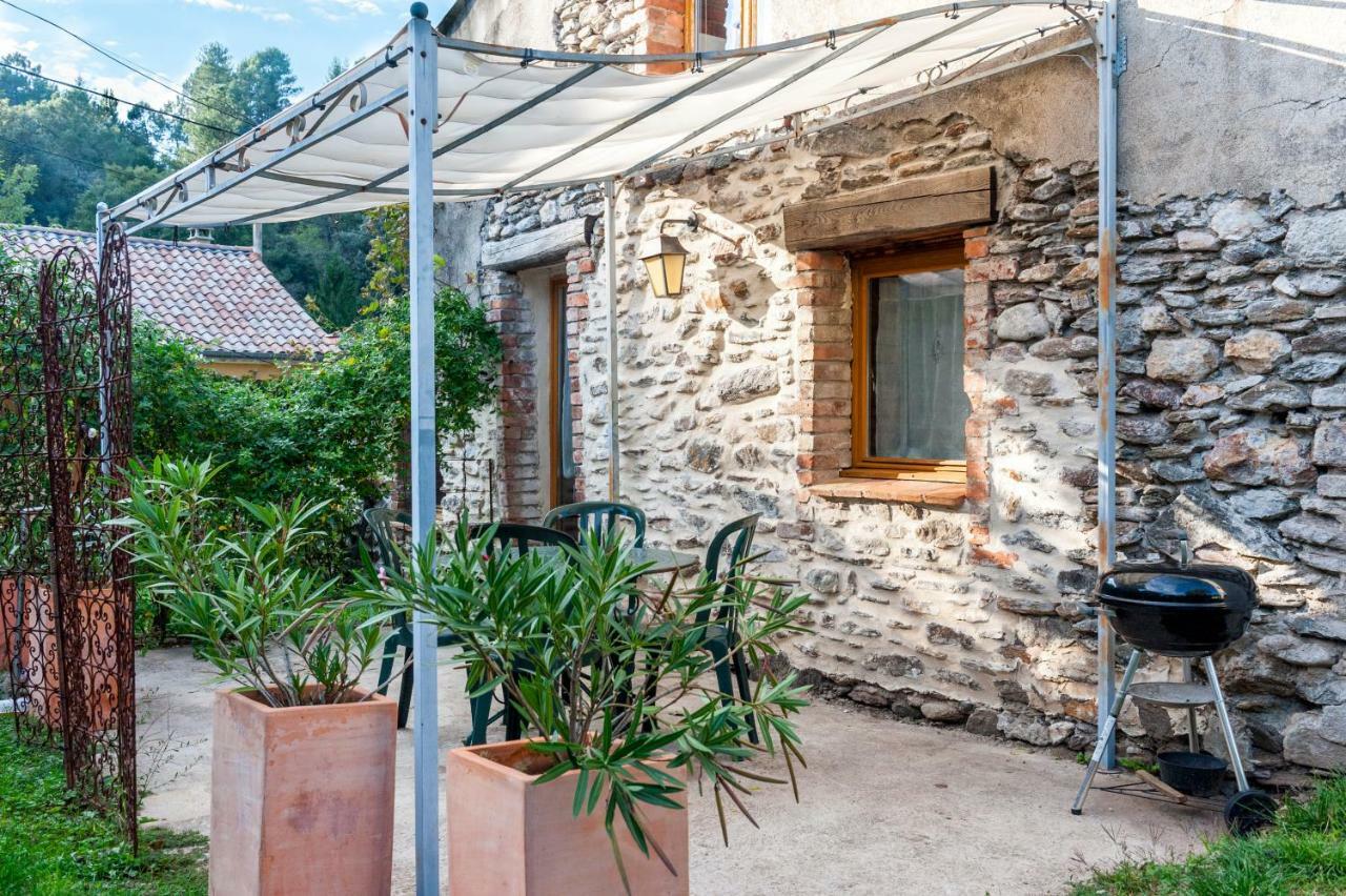 La Ribeyrette Bed & Breakfast Chamborigaud Bagian luar foto
