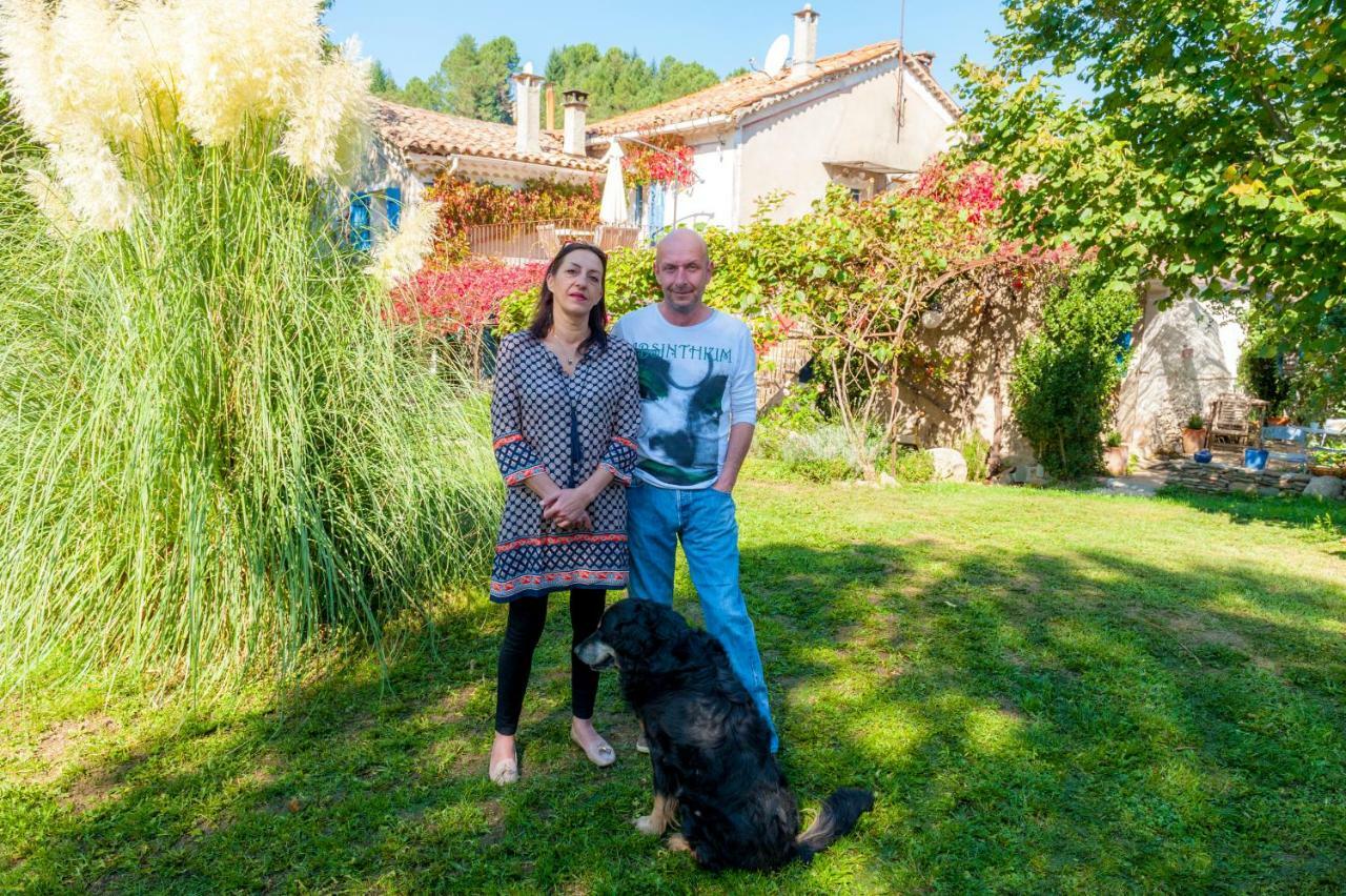 La Ribeyrette Bed & Breakfast Chamborigaud Bagian luar foto