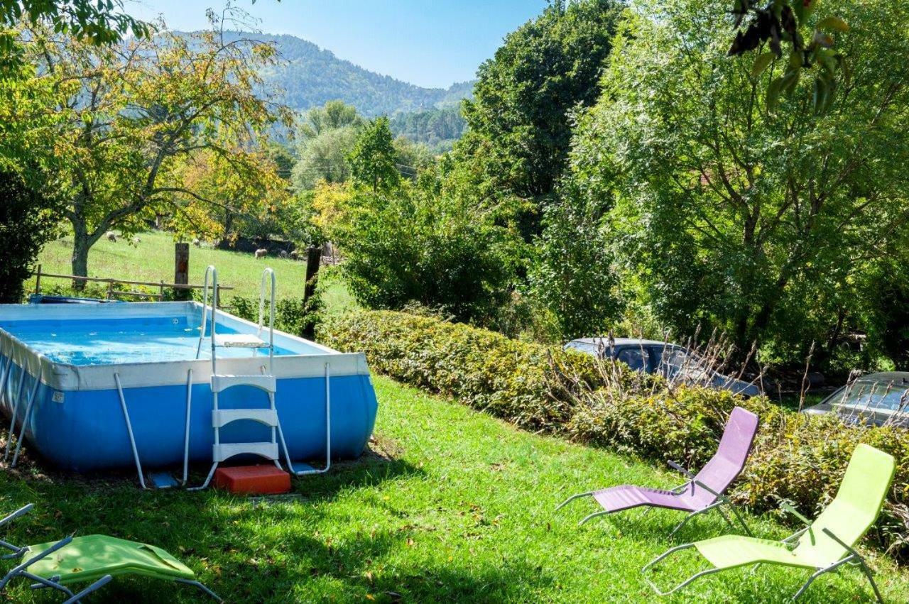 La Ribeyrette Bed & Breakfast Chamborigaud Bagian luar foto